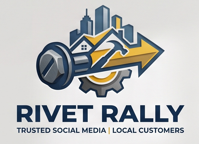 RivetRally primary horizontal wordmark